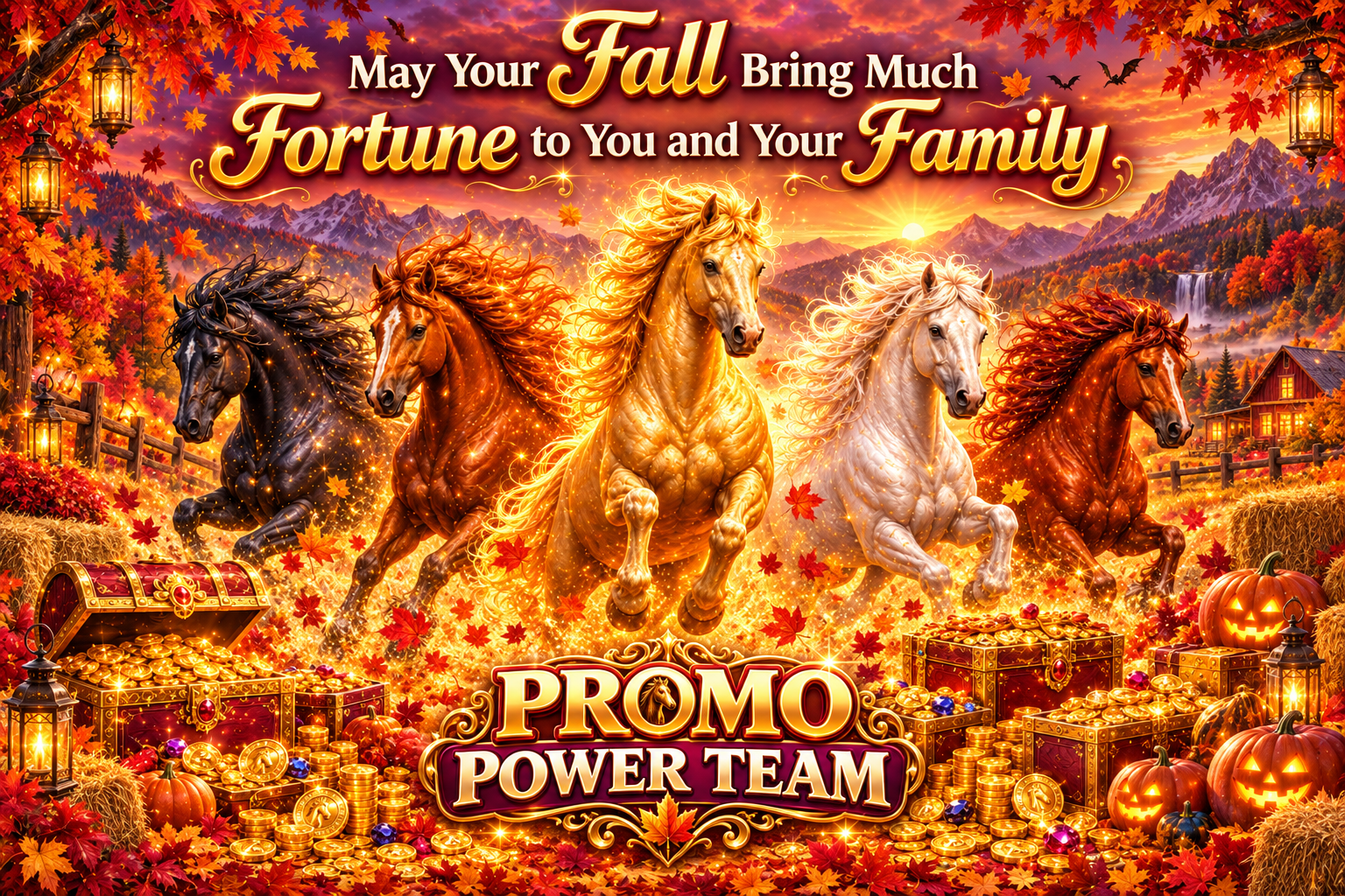 Stallion Coins Fall Gathering Fortune Edition